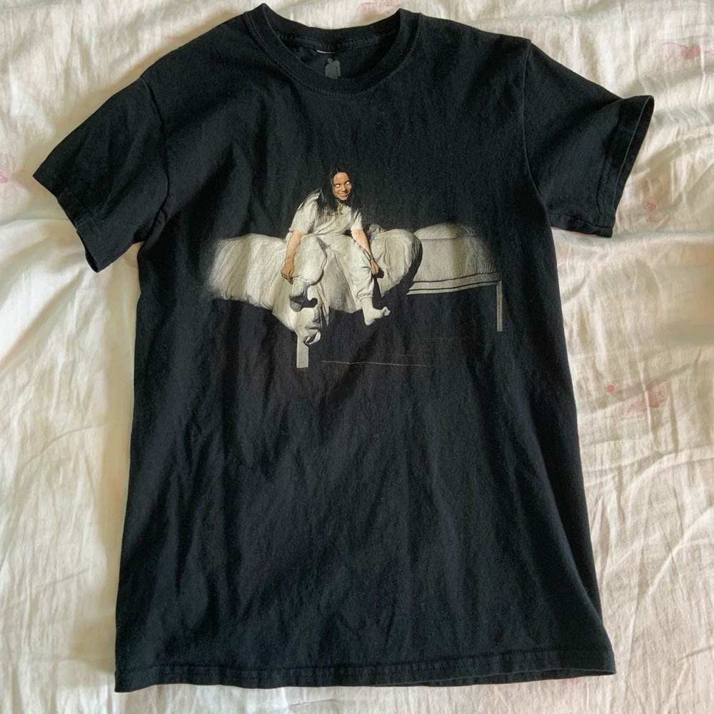 billie eilish tour tshirt